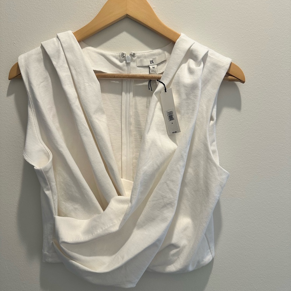 Banana Republic Draped Crop Tank
